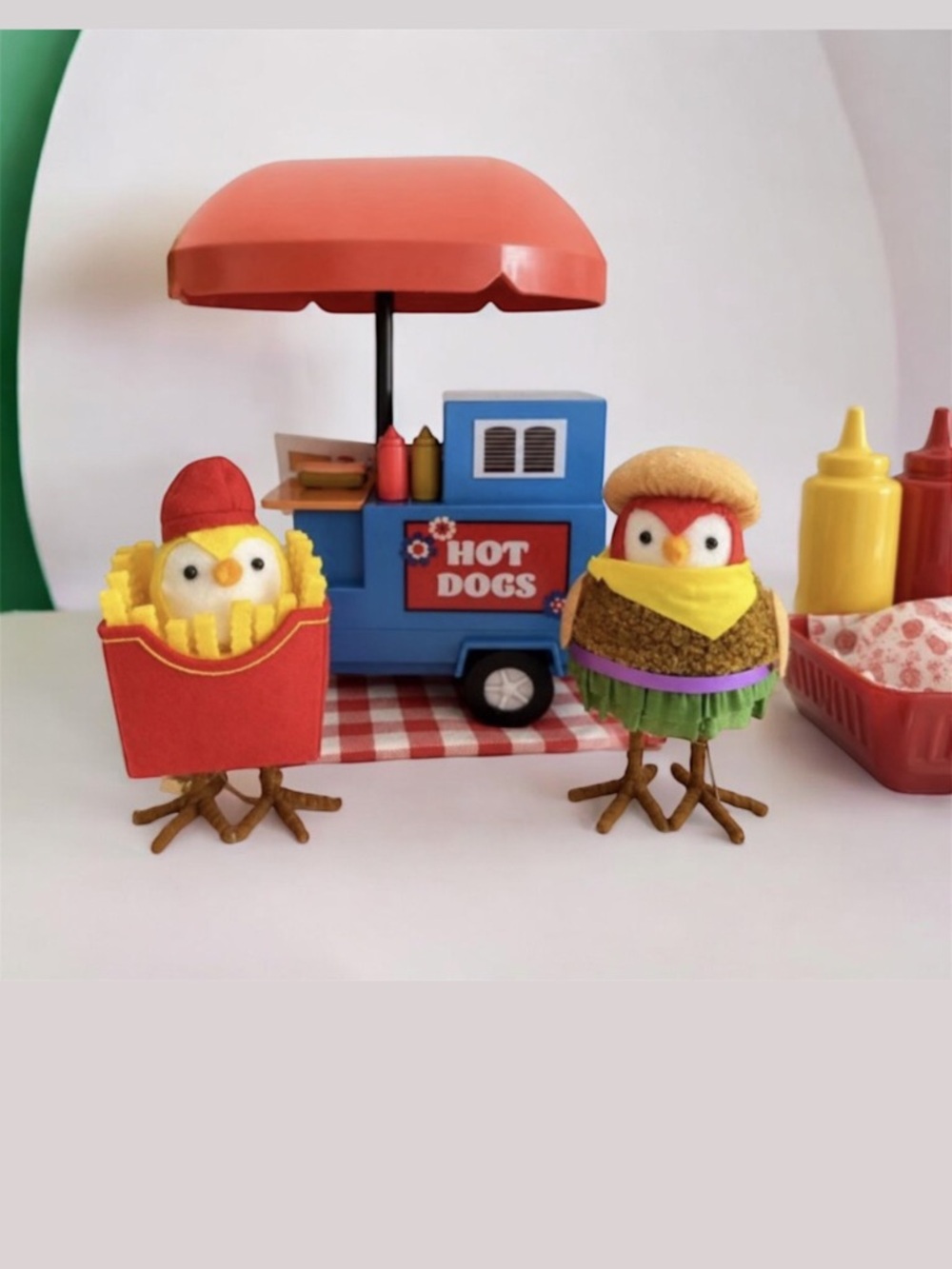 Target Featherly Friends Birds Tater/Patty & Hot Dog Cart NEW